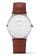 Paul Hewitt brown Paul Hewitt PH-SA-S-SM-W-1S Sailor Silver and Brown Leather Men Watch 4ED0FACD66E0F8GS_1