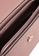 Unisa pink Unisa Duo-Texture 2-Way Usage Sling Bag UN821AC99MUAMY_5