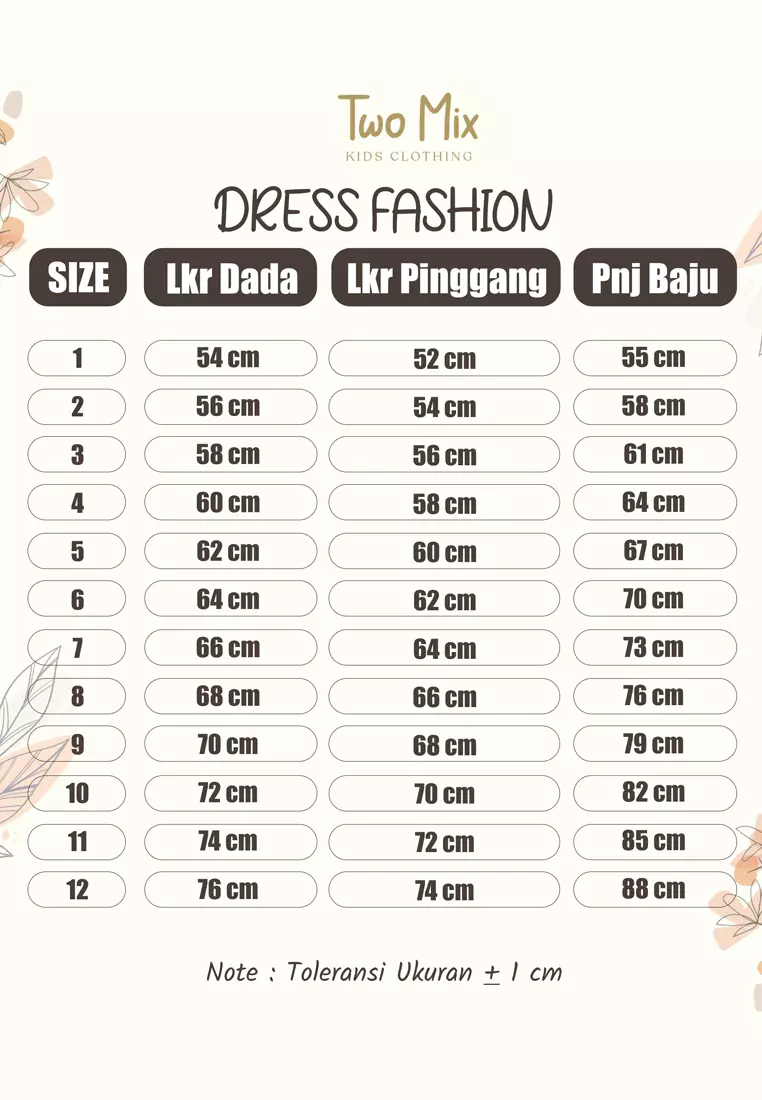 Two Mix - Dress Imlek Anak Perempuan - Gaun Anak Cewek Pesta Satin 1-12 Tahun Y889 Navy