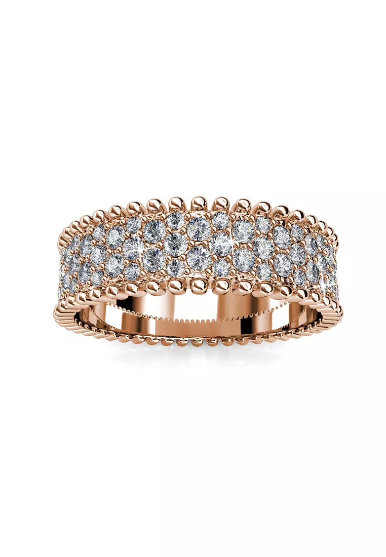 Gold diamond bands cheap for her