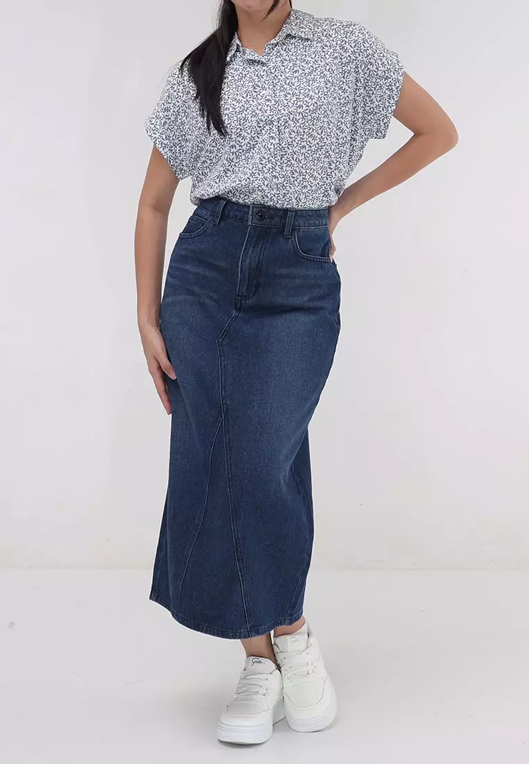 Denim Skirt Ladies