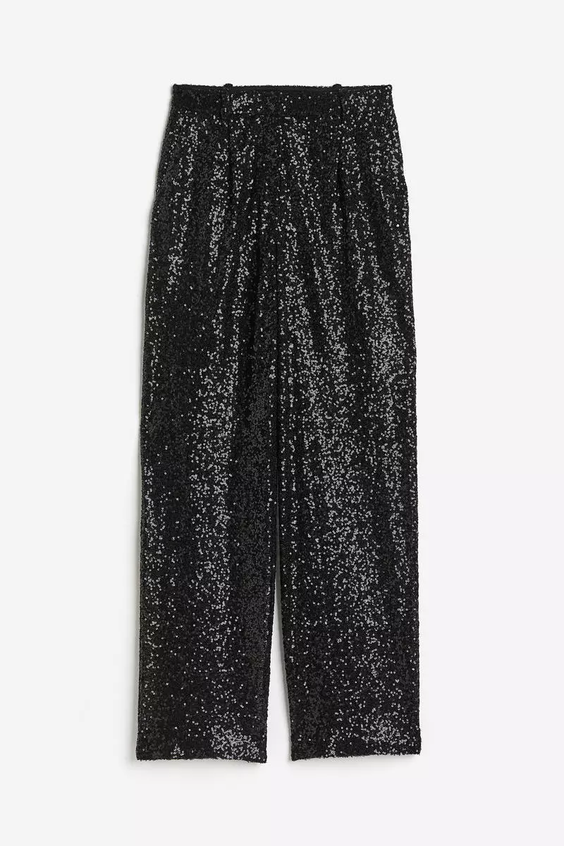 Shimmering trousers