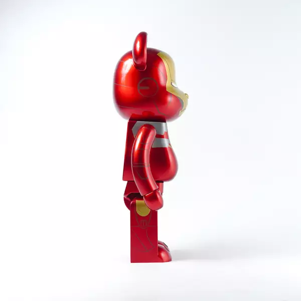 BEARBRICK IRON MAN MARK 1000 100% ORIGINAL - 1000%