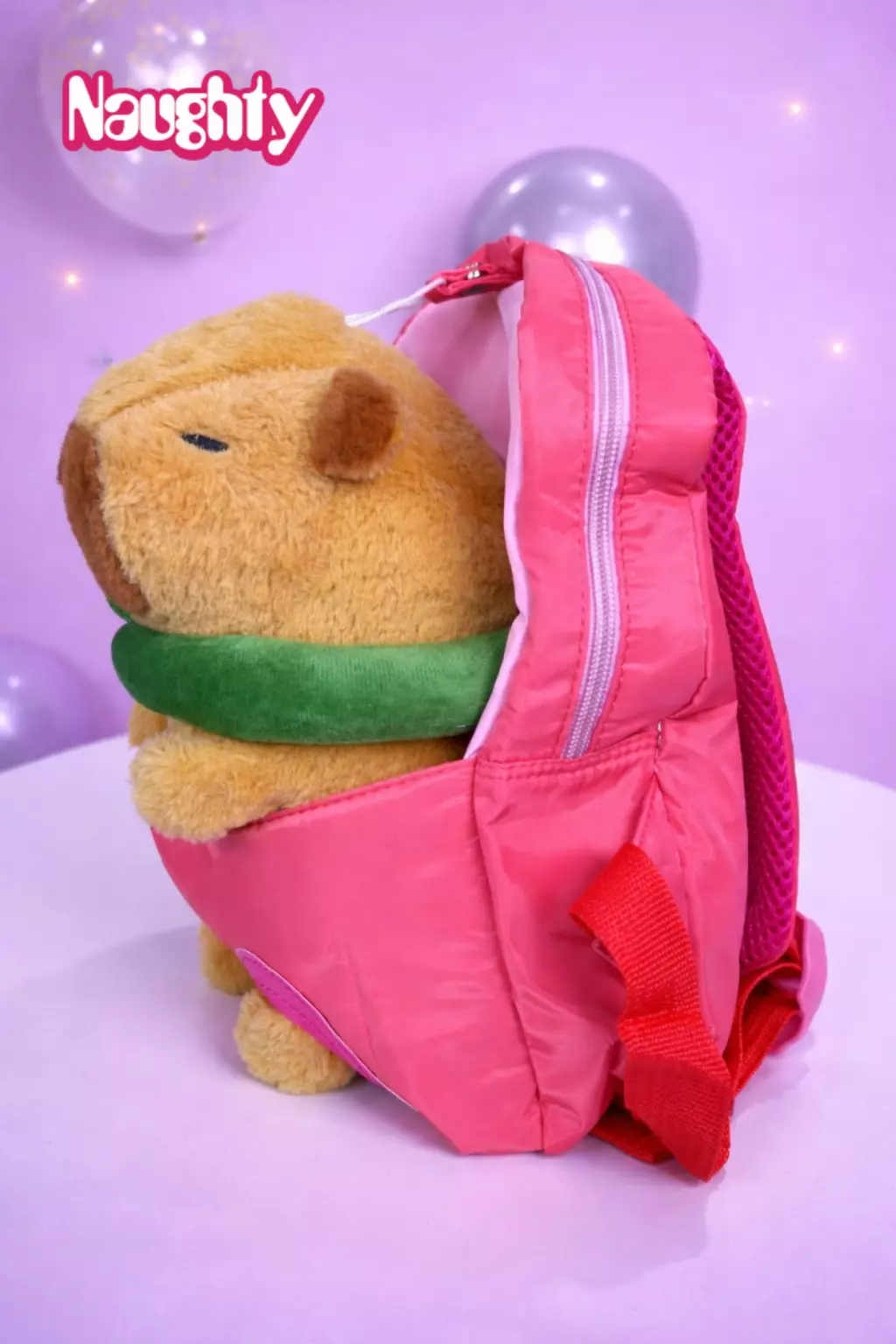 Tas Ransel Anak Perempuan Boneka Backpack Capybara OP241200017 Naughty Accessori