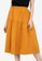 ZALORA WORK yellow Tiered Skirt B7267AA62ADD7CGS_3