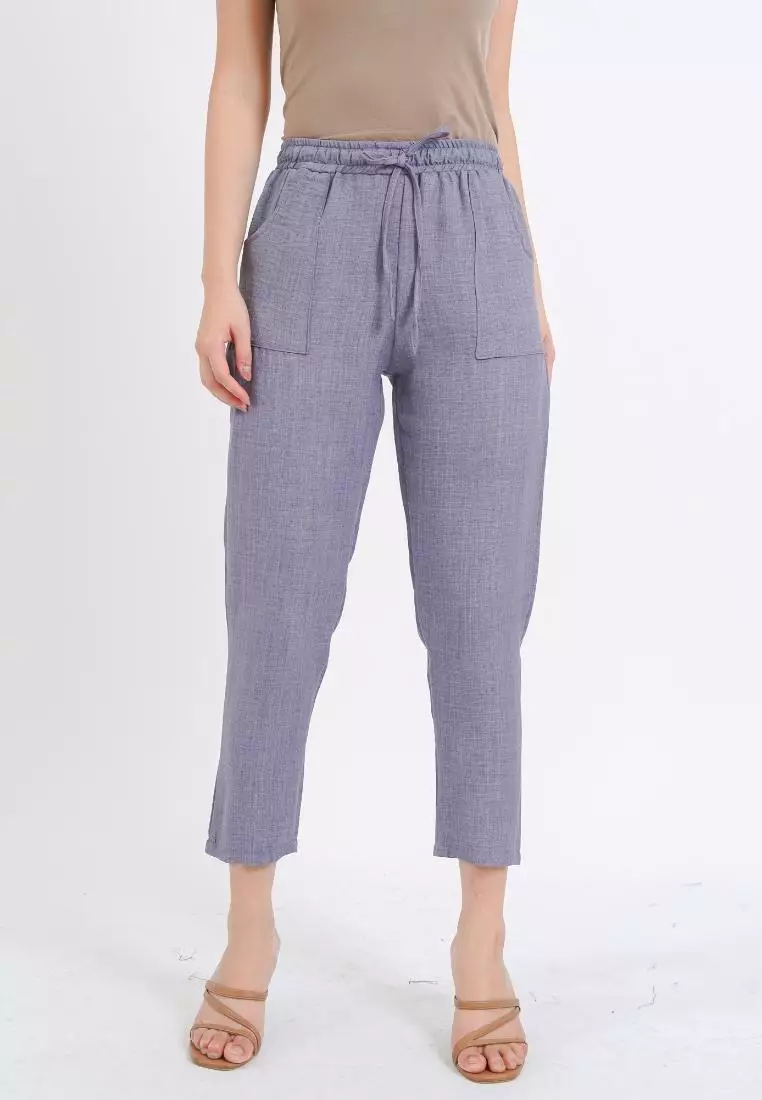 Yoo Ra Pants Greyish Lillac