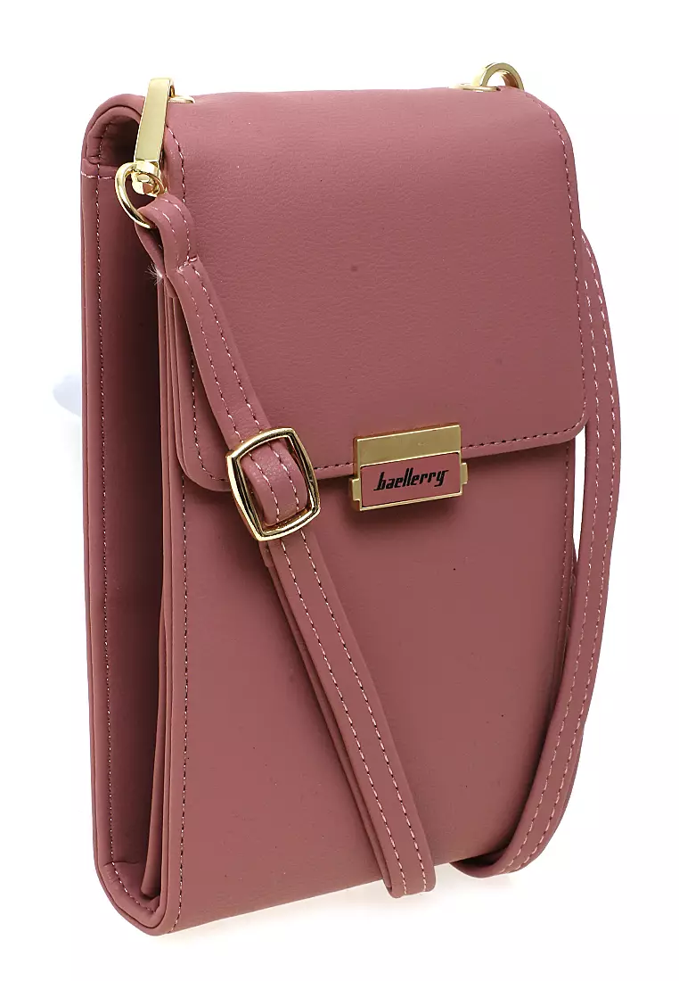 Sling Bag Tas Selempang Mini Wanita Dompet Multifungsi Many Slot Material Kulit Leather ORIGINAL