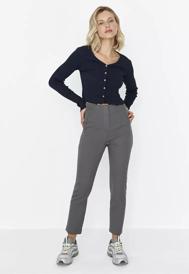 Straight Leg Trousers