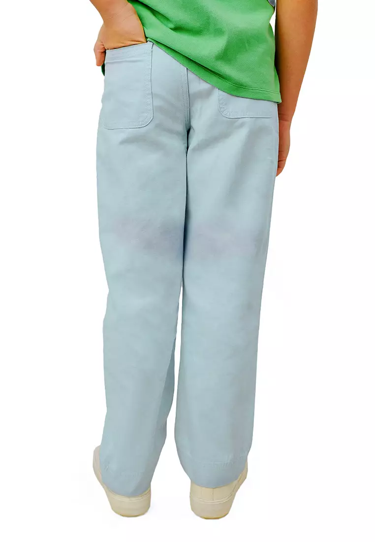 Boys Canvas Straight Leg Pants