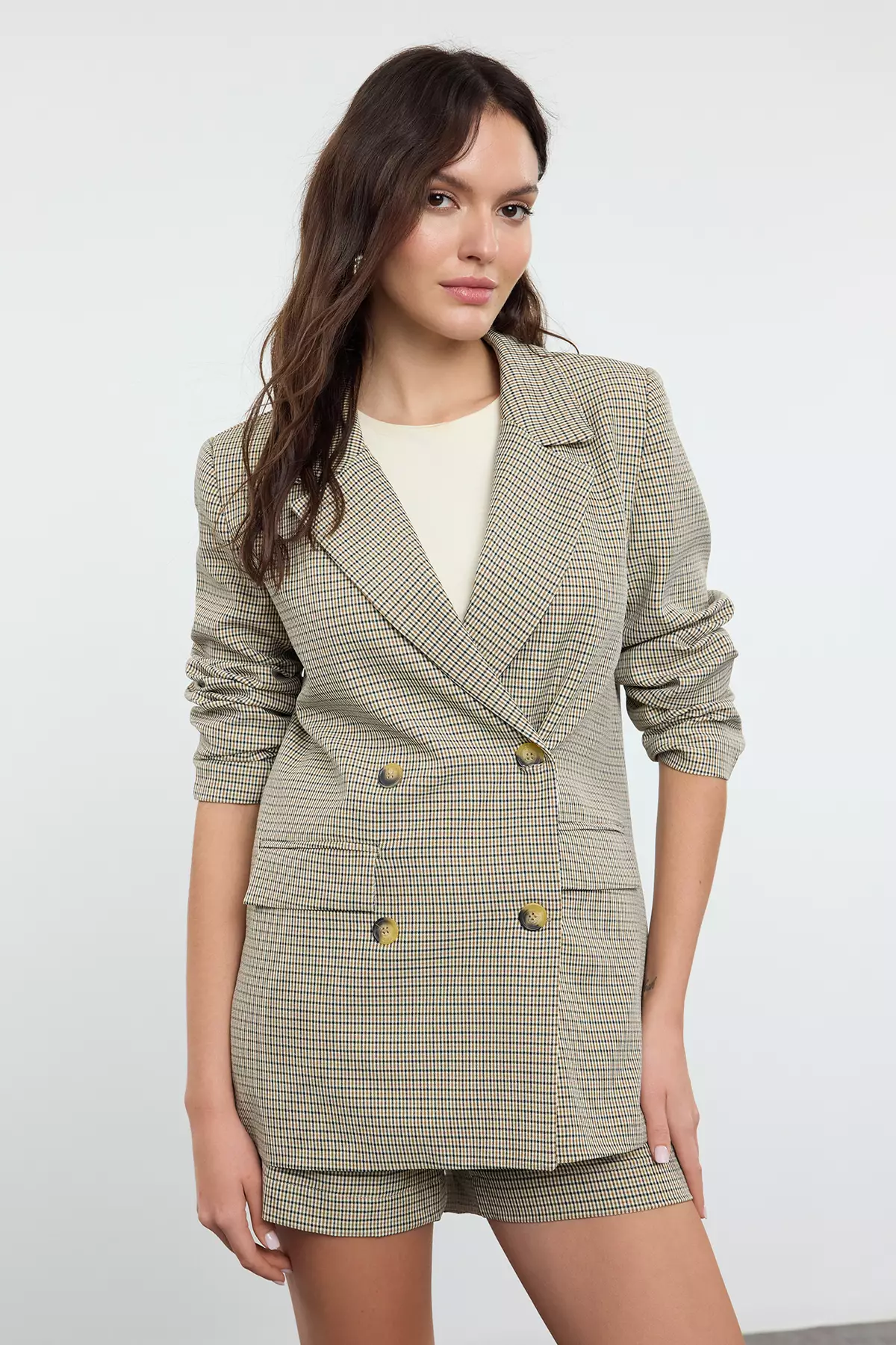 Houndstooth Blazer