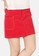London Rag red Chic Styled Red Mini Skirt B1EC5AACE8E0D0GS_2