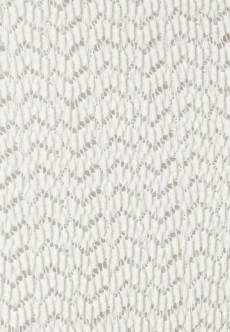 Şahika Ercümen X KOTON Fringe Openwork Dress