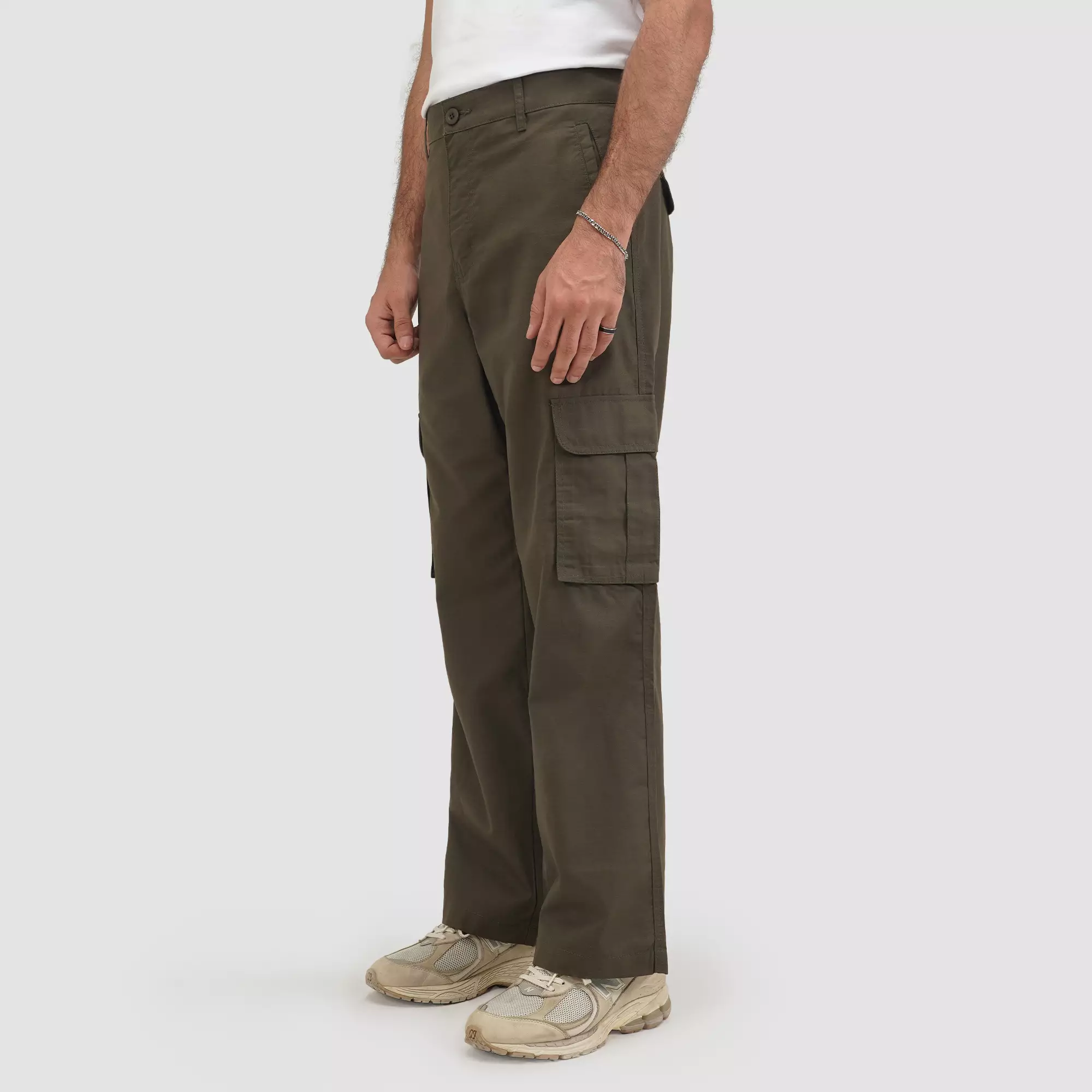 CELCIUS Flared Celana Cargo L03000719C Olive