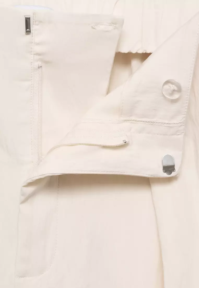 Flowy Cropped Trousers