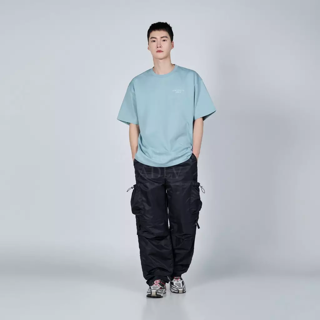 FUZZY DRAGON ARTWORK SHORT SLEEVE T-SHIRT DARK MINT