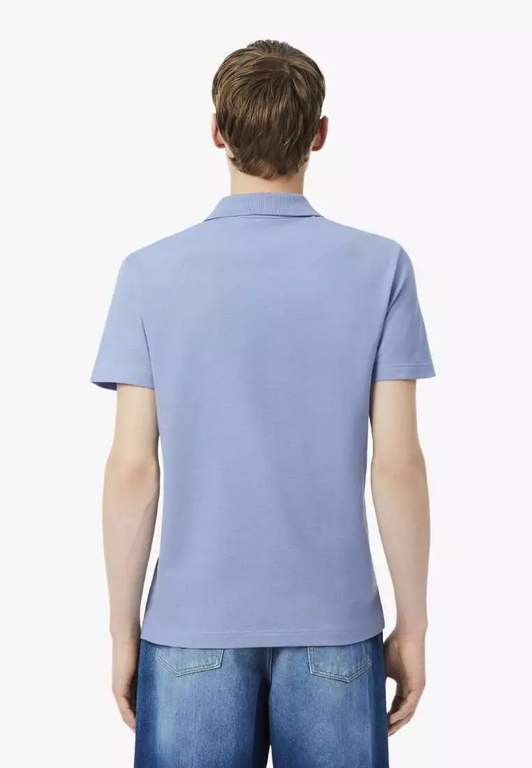 Regular Fit Colour-Block Piqué Polo Shirt