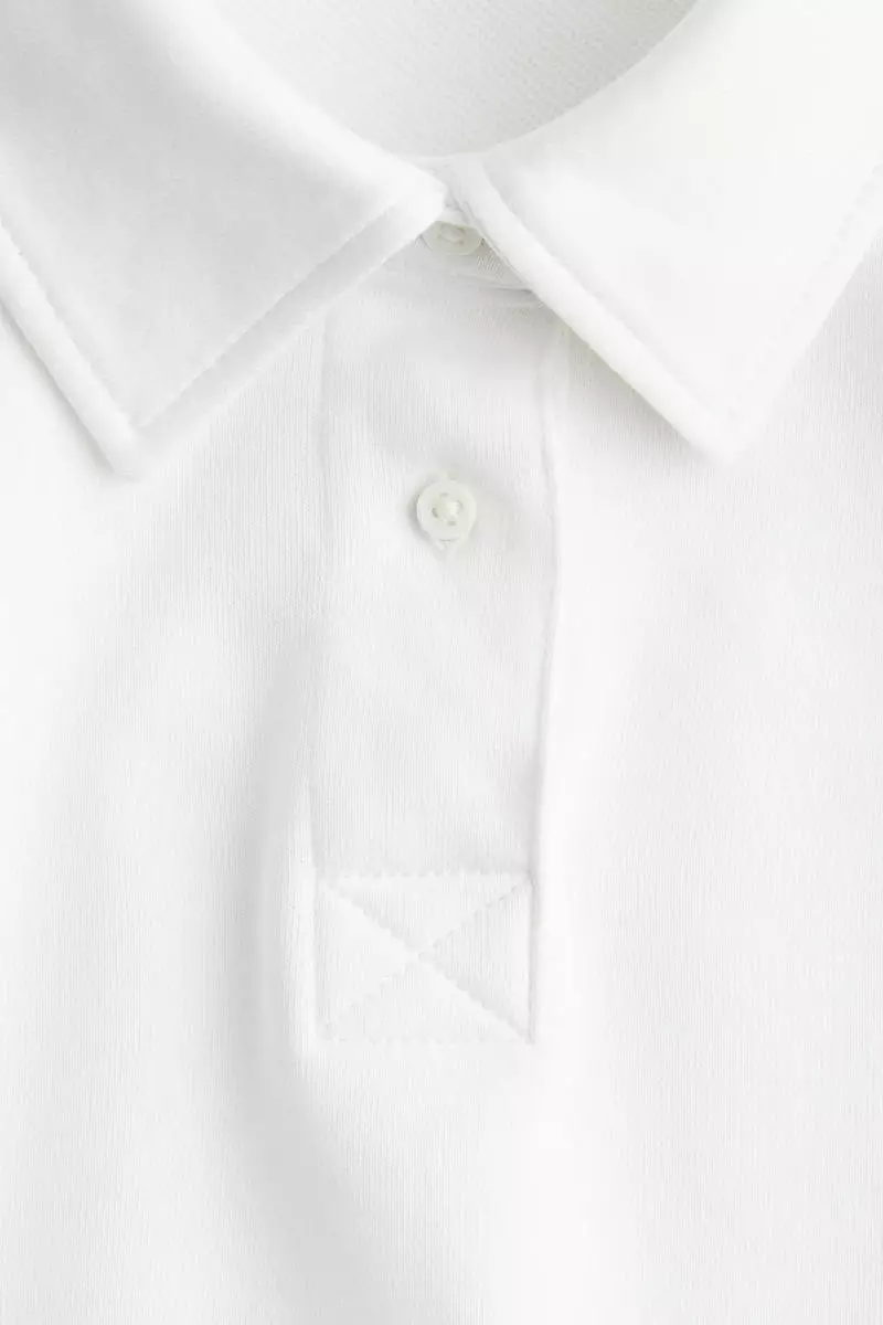 Long-sleeved polo shirt