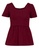 ZALORA WORK red Nursing Square Neck Puff Sleeve Top FD55EAA75CCE11GS_5