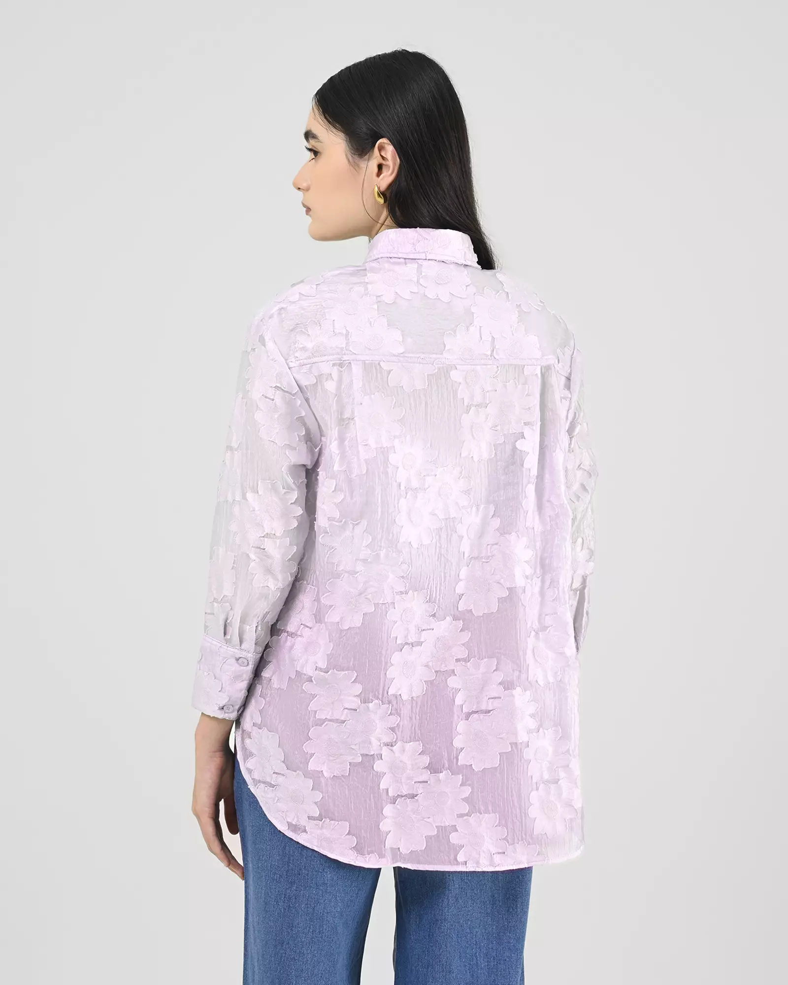 Geulis.id LIBBY SHIRT - Lilac