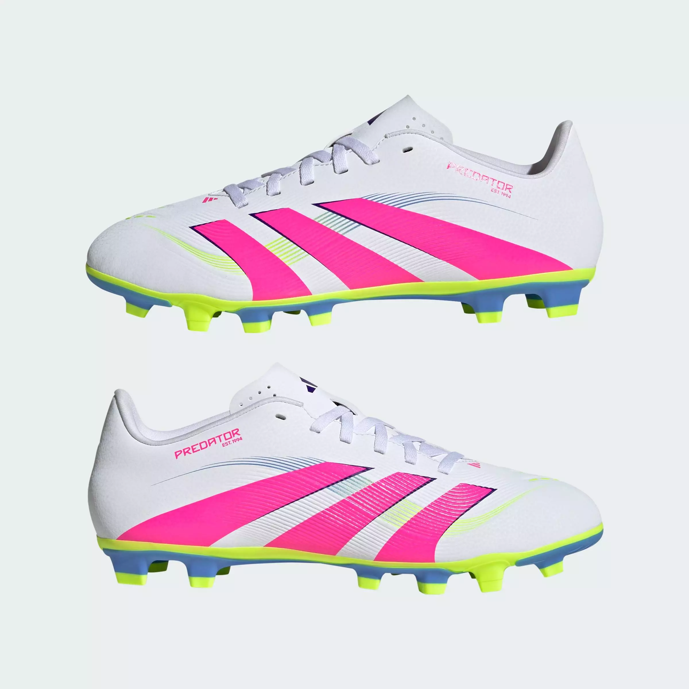 Football Predator Club Firm/Multi-Ground Boots Unisex White ID1323