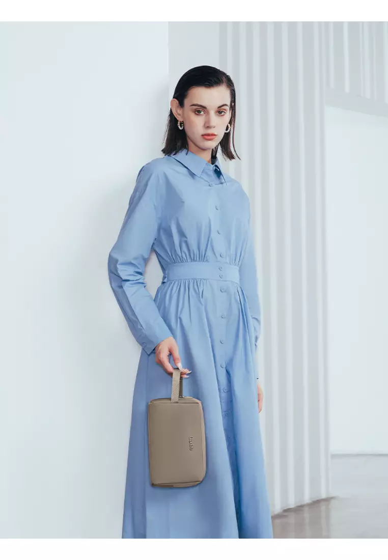 Waterproof Travel Organizer and Makeup Pouch Storage Bag for Women