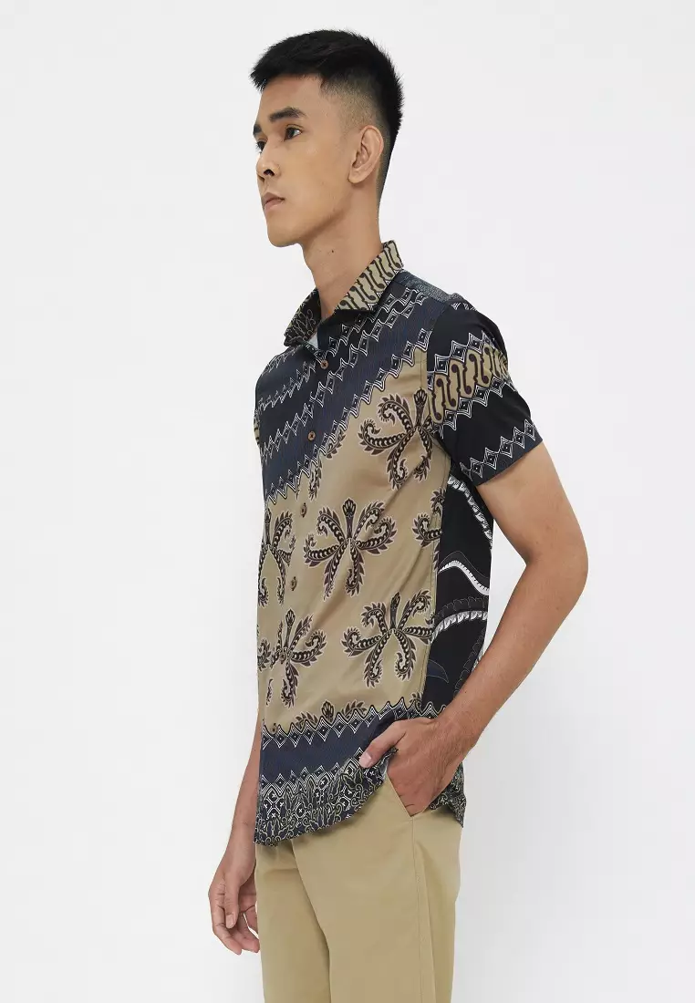 ASTAGUNA-BLACK SHIRT SS