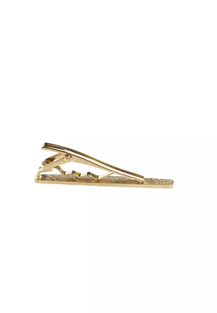 Houseofcuff Pin Tie Jepit Dasi Slim Gold A16