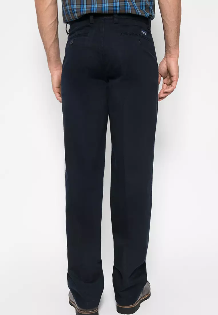 LGS - Celana Chinos - Multi Produk - Motif Polos - Long Pants - Casual Men - Katun Nyaman