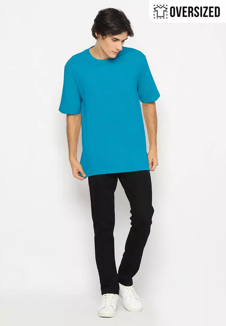 RBJ T-Shirt Cotton Combed Polos Oversized Pria 2079250001