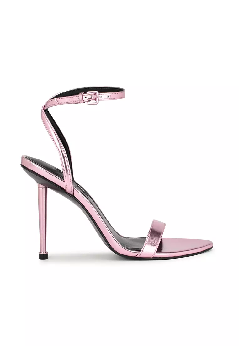 Discount on Nine West  shoes - SKU: Reina Ankle Strap Sandals Light Pink