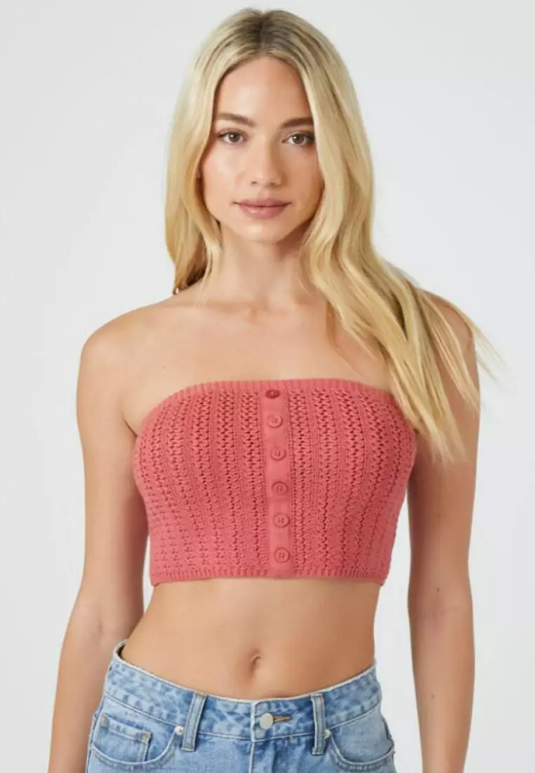 Forever 21 rose sweater top