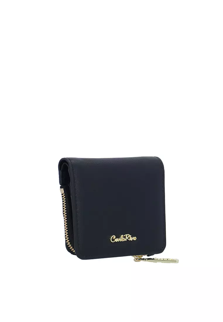 Buy Carlo Rino Onyx Short Wallet - Black 2026 Online | ZALORA