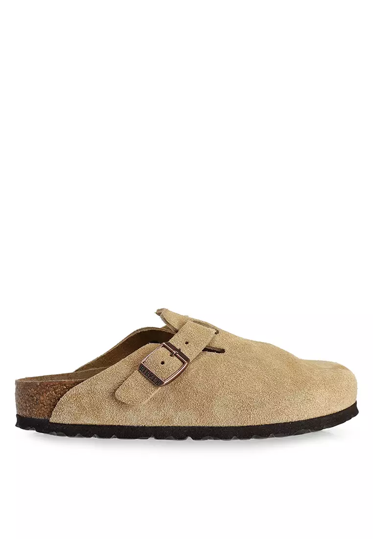 BIRKENSTOCK Boston ベージュ 42 Buy Birkenstock Boston Suede 2026 Online | ZALORA