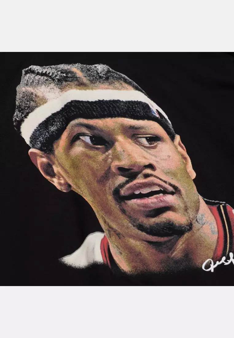 Big Face Tee Allen Iverson Philadelipa 76ers