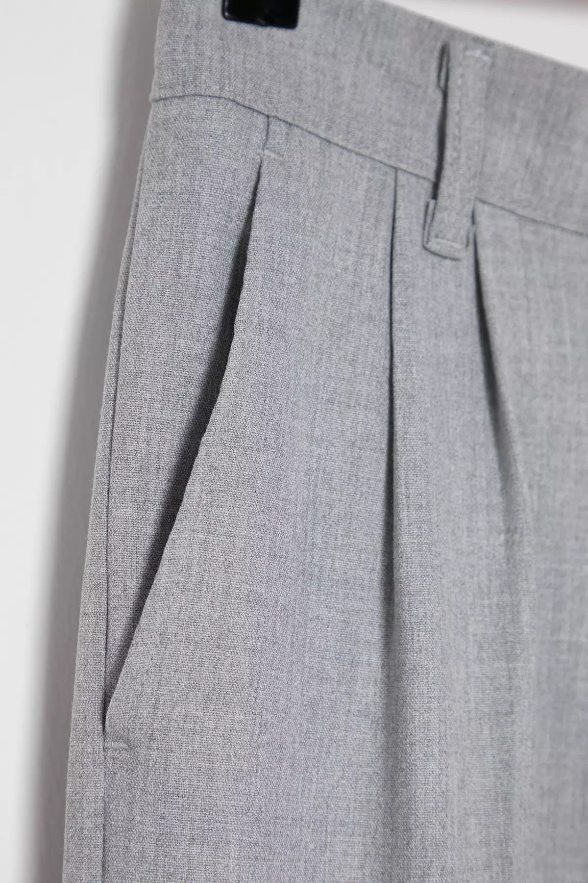 Baggy Fit Pleated Trousers