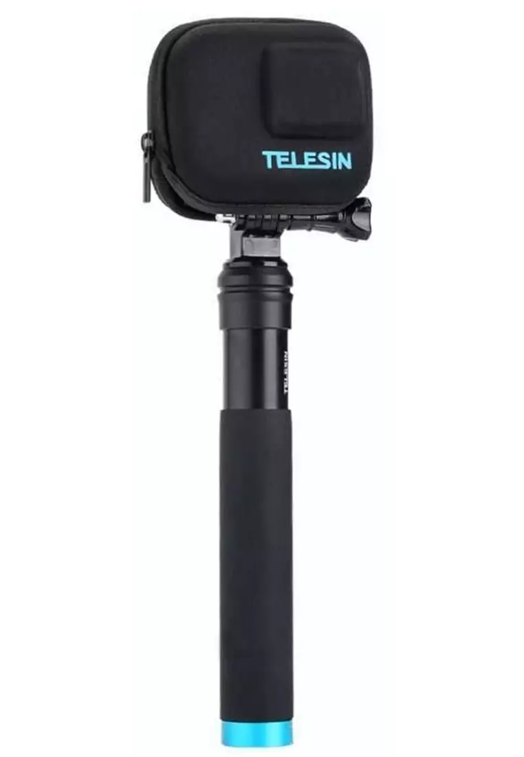 Eunh Mini Storage Bag for GoPro Hero 5/6/7 Material EVA Compatible ORIGINAL - Black