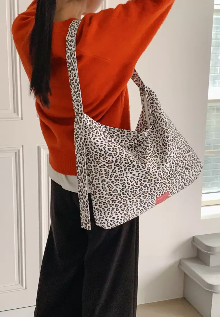 JEMMA Canvas Crossbody Bag White