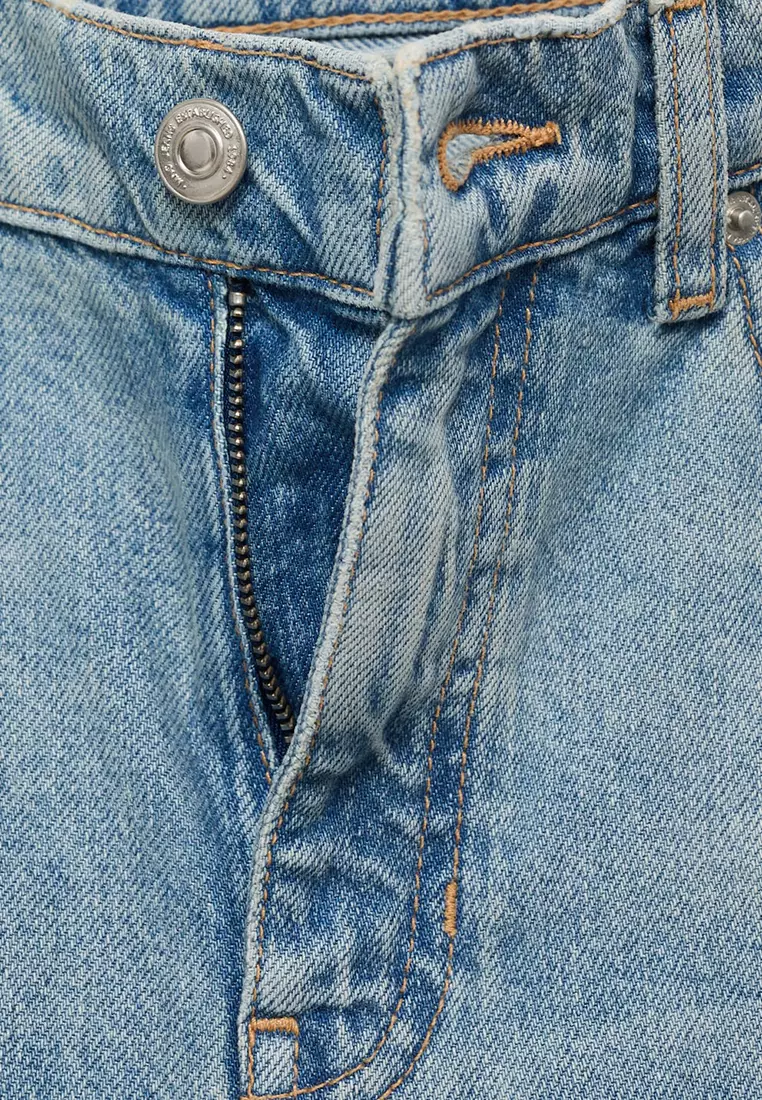 Mid-Rise Flared Jeans