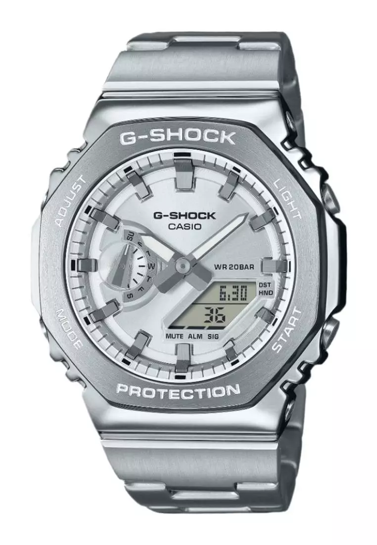 Buy Casio Casio G-Shock G-Steel White Dial Watch GM-2110D-7ADR 2026 ...