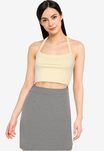 Cotton On Straight Neck Halter Top 2023 | Buy Cotton On Online | ZALORA  Hong Kong