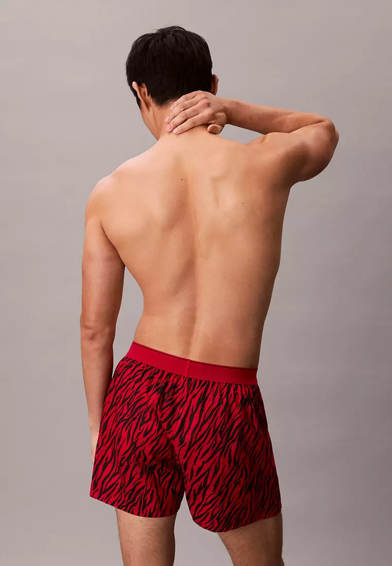 Cotton Monogram Slim Boxers - Calvin Klein Underwear