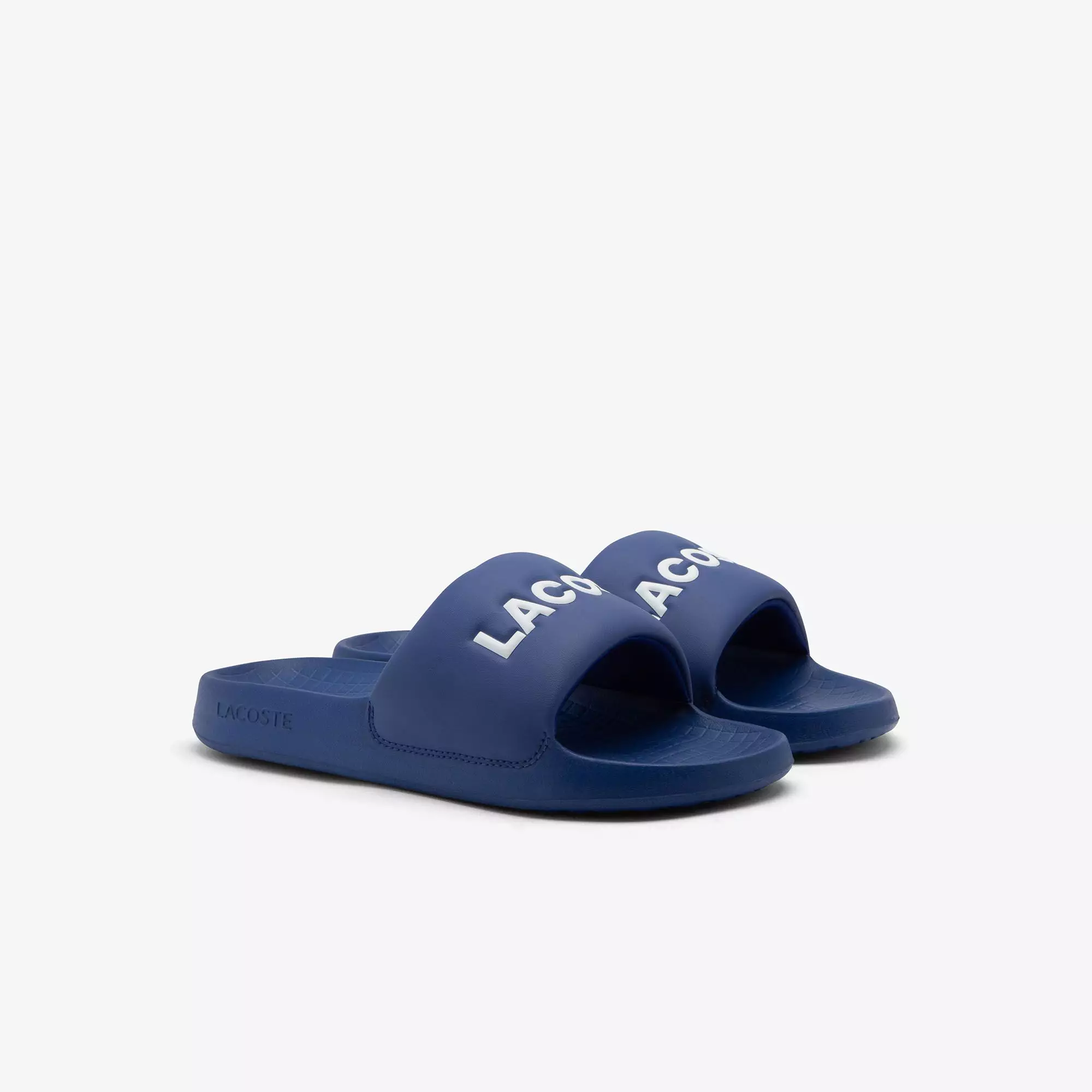 Jual Lacoste Men's Serve Slide Blue Original 2025 ZALORA - Main Image
