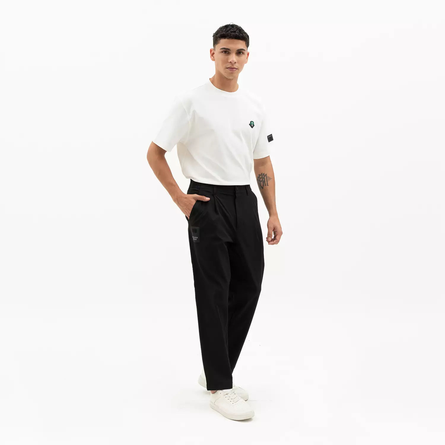 Golden Bear Men's Long Pant Regular Fit GBR5I55B3 Black Warna Black