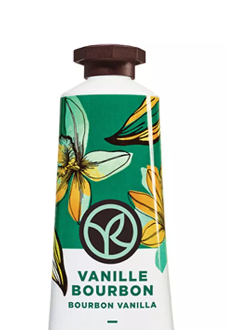 Bourbon Vanilla Moisturizing Hand Cream - 30ml Natural, Silicone Free, Colorant Free