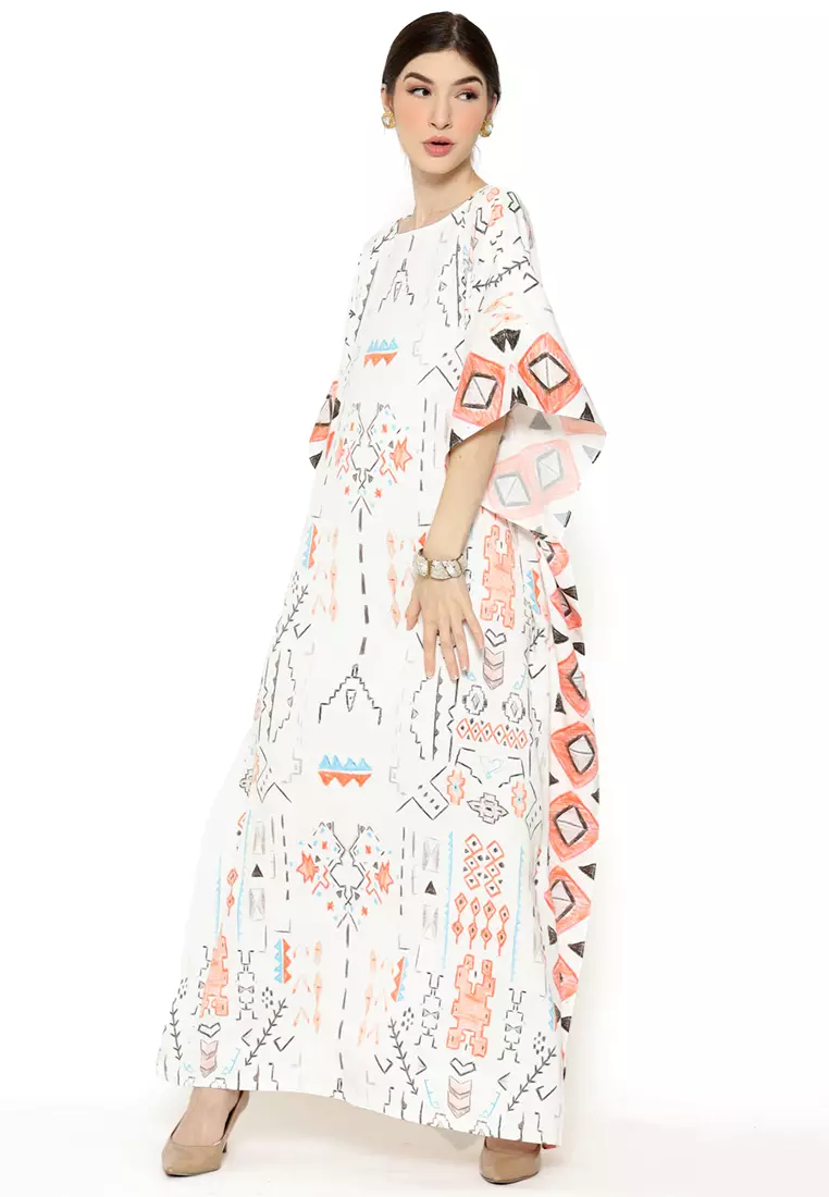 Kanzi Exclusive Short Sleeve Kaftan