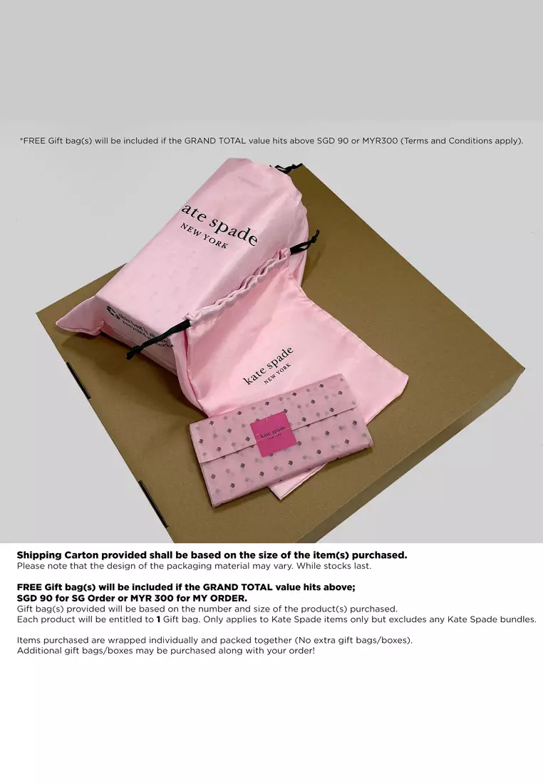 Kate Spade NY Stationery Kate Spade Canvas Bag Travel Cosmetic