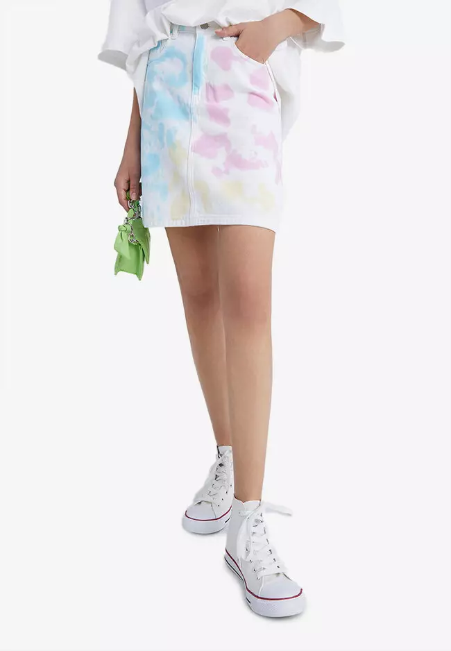 Urban tie dye skirt discount
