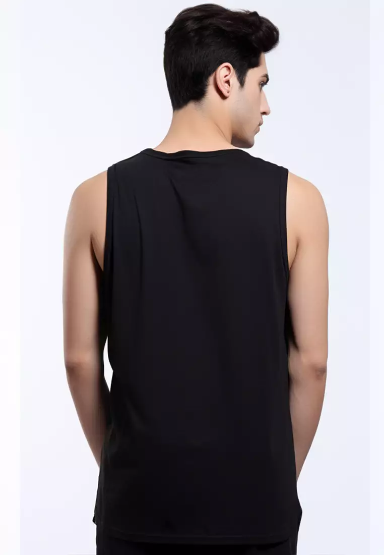 MTL43 Kaos Kutung Pria Casual Svn Thrdy Ver Dakir Hitam