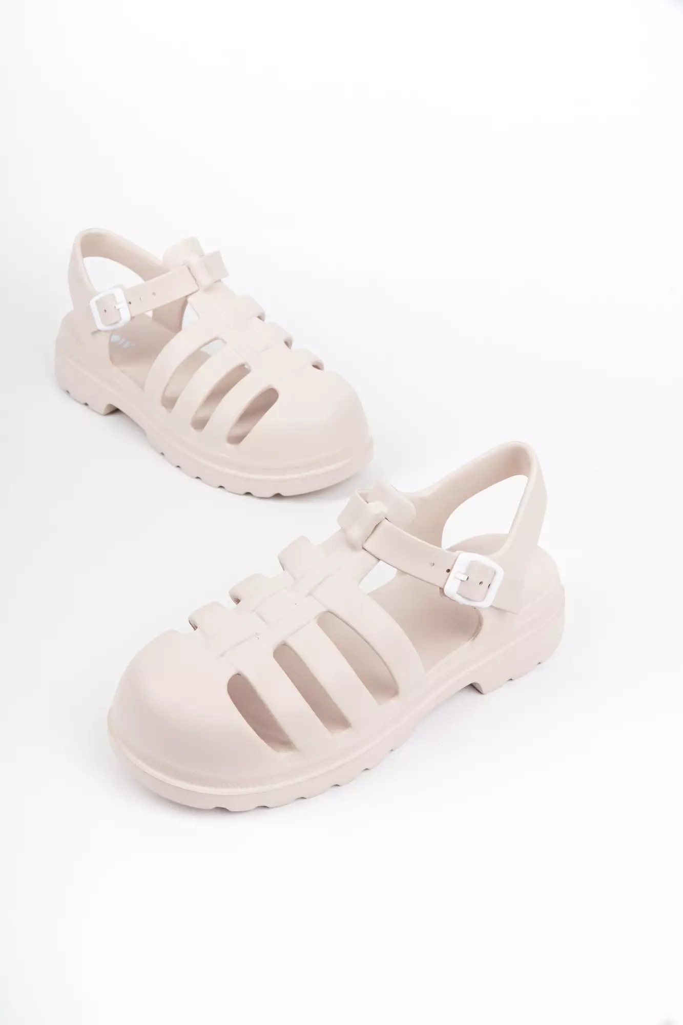 Blow BIRKIN 0009 Keith Chalk Platform Gladiator Eva Phylon Sandal Wanita Tinggi 4cm