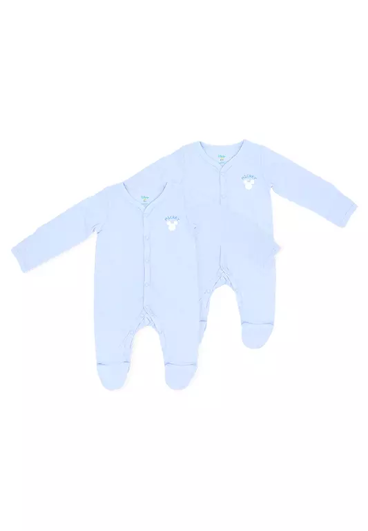 Baby Boy Licensed Newborn Essentials Sleepsuit Pack of 2
